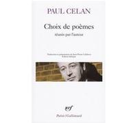 Paul Celan – Choix de poèmes – Traduction de Jean‑Pierre Lefebvre – Gallimard Poche