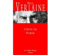 Choix de poésie - Paul Verlaine - Grasset - broché - Poésie
