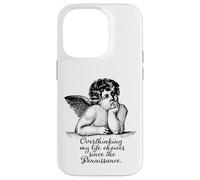 Choix de Vie Ange Humour Sarcastique Cupidon Ironie Coque pour iPhone 14 Pro