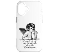 Choix de Vie Ange Humour Sarcastique Cupidon Ironie Coque pour iPhone 16