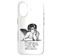 Choix de Vie Ange Humour Sarcastique Cupidon Ironie Coque pour iPhone 17
