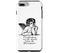 Choix de Vie Ange Humour Sarcastique Cupidon Ironie Coque pour iPhone 7 Plus/8 Plus