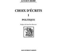 Choix d'écrits politiques