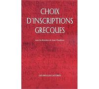 Choix d'inscriptions grecques