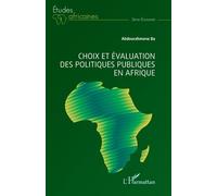 Choix et évaluation des politiques publiques en Afrique