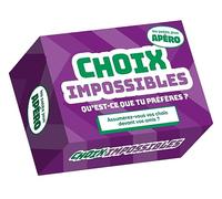 First Jeu de société Choix impossibles - Petit Apéro 20 min Blanc 6 ans et plus