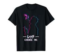 Choke Me Sad Anime Boy Soft Boy Vaporwave Aesthetic Eboy T-Shirt