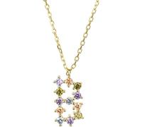 Choker Initials B, Argent à 26 initiales zircons pour Femmes, Filles Filles d'â