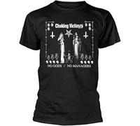 Choking Victim No Gods No Manager LY Men T-Shirt Mens