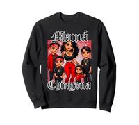 Chola Chibi Girl Hispanic Heritage Month Brown Pride Chicana Sweatshirt
