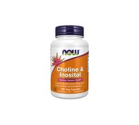 Now Foods Choline et Inositol 500 mg 100 gélules végétales