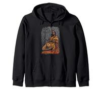 Cholo Chola Old School Calendrier Maya Latina Fille Mexique Sweat à Capuche