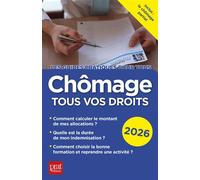Chômage, tous vos droits 2026 - Catherine Doleux - Prat Eds - broché - Guide