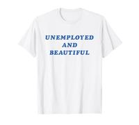Chômeurs et belles paroles esthétiques drôles rétro humour T-Shirt