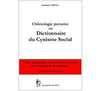 Chômologie portative ou dictionnaire du cynisme social - Esteban Capusa - Points Sur Les I Eds Les - broché - Dictionnaire et encyclopédie