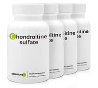 CHONDROÏTINE SULFATE * PACK 3+1 GRATUIT * 400 mg / 240 gélules * Articulations (douleurs articulaires, inflammation)