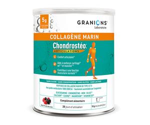 Chondrostéo+ Collagène Marin Confort Articulaire Goût Fruits des Bois Poudre 280g