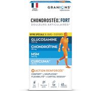 Granions – Chondrostéo+ Fort Articulations – Glucosamine et Harpagophytum – 160 comprimés