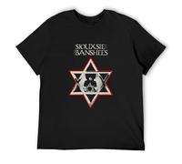 CHONG NA DUO Dique DDD Lectro Men's Siouxsie and The Banshees Israel T-Shirt V2 Dark Grey NWT Men's T Shirt Size XL