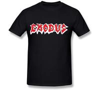 CHONG NA DUO Men's Exodus The Band Logo T Shirt Size XL