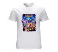 CHONG NA DUO Men's Hushuang Killer Klowns from Outer Space T Shirt Funny Vintage Gift for Men Size L