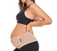ChongErfei ZNude Ceinture de Grossesse, Ceinture de Grossesse, Soutien dorsal, Ceinture abdominale, Bandage dorsal - Soulage le dos, le bassin, les douleurs de hanche pour la grossesse (ZNude, taille