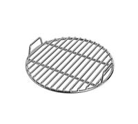 ChongKuan Grille de cuisson ronde en acier inoxydable pour brasero, pizza et pain, polyvalente comme grille de refroidissement pour micro-ondes et gâteaux, grille plate pour barbecue rond (diamètre 55