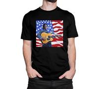 CHONGSUIXIN Jo-Hn-NY C-As-H American Flag Leisure Men's T-Shirt Round Neck Short Sleeve T Shirts Size S