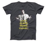 CHONGSUIXIN Just One More Thing Columbo Inspired Mens T-Shirt 100% Cotton Size XL