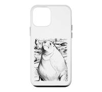 Chonkers The Massive 2000-Pound Sea Lion Ink Sketch Coque pour iPhone 12 Mini