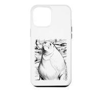 Chonkers The Massive 2000-Pound Sea Lion Ink Sketch Coque pour iPhone 12 Pro Max