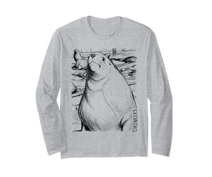 Chonkers The Massive 2000-Pound Sea Lion Ink Sketch Manche Longue