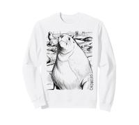 Chonkers The Massive 2000-Pound Sea Lion Ink Sketch Sweatshirt