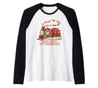 Choo Choo, sa décoration de Vacances de Noël Manche Raglan