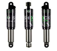 Chooee Amortisseur de vélo arrière 120mm 125mm 150mm 165mm 185mm 190mm 200mm Amortisseur de VTT Amortisseur arrière