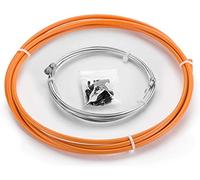Chooee Câble de frein de vélo universel pour vélo de montagne ou vélo de route Kit de gaine de câble de frein standard Orange
