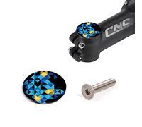 Chooee Capuchon de casque de vélo avec boulons pour vélo de route VTT 1 1/8 tiges BFG