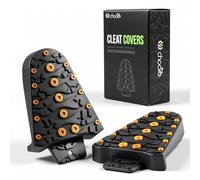 Chooee Couvre-crampons antidérapants en caoutchouc pour Shimano SPD-SL SM-SH45, compatible avec les plaques de chaussures de vélo SM-SH11, jaune