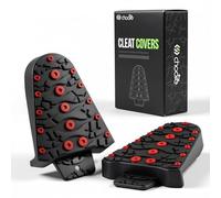 Chooee Couvre-crampons antidérapants en caoutchouc pour Shimano SPD-SL SM-SH45, compatible avec les plaques de chaussures de vélo SM-SH10, rouge