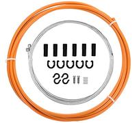Chooee Ensemble de câble de dérailleur universel pour dérailleur Shimano Sram Orange