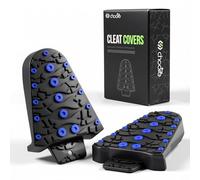 Chooee Housses de crampons de vélo bleues pour crampons de vélo Shimano SPD-SL, protecteurs confortables de pédales de vélo de route, compatibles avec les crampons de vélo SPD-SL SM-SH12