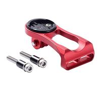Chooee Support avant pour vélo Wahoo Elemnt | | 6061-T6 Aluminium Support court central compatible Wahoo Roam Elemnt Bolt, Elemnt Mini & GoPro, pour 31,8/25,4 mm (rouge)