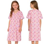 Choomomo Robe Grand Mère Pour Enfants S'Habiller En Grand Mère Costume Vieille Femme Pour Les Filles Fête La Journée D'École Costumes Rose A 11-12 ans