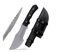 CHOOSE Couteau Tracker fait main - Lame fixe Custom Collector inspirée du film « The Hunted », poignée ergonomique Full Tang|TRM013
