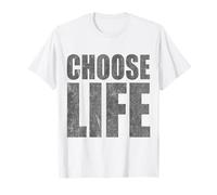 Choose Life Pro-Life T-shirt rétro années 80 T-Shirt