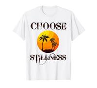 Choose Stillness Meditation Yoga Mindfulness Mental Health T-Shirt