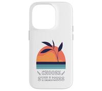 Choose Stillness Meditation Yoga Mindfulness Modern Clean Coque pour iPhone 14 Pro