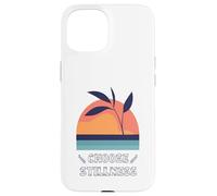 Choose Stillness Meditation Yoga Mindfulness Modern Clean Coque pour iPhone 15
