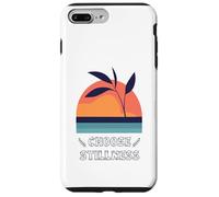 Choose Stillness Meditation Yoga Mindfulness Modern Clean Coque pour iPhone 7 Plus/8 Plus