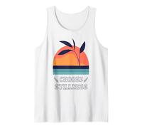 Choose Stillness Meditation Yoga Mindfulness Modern Clean Débardeur